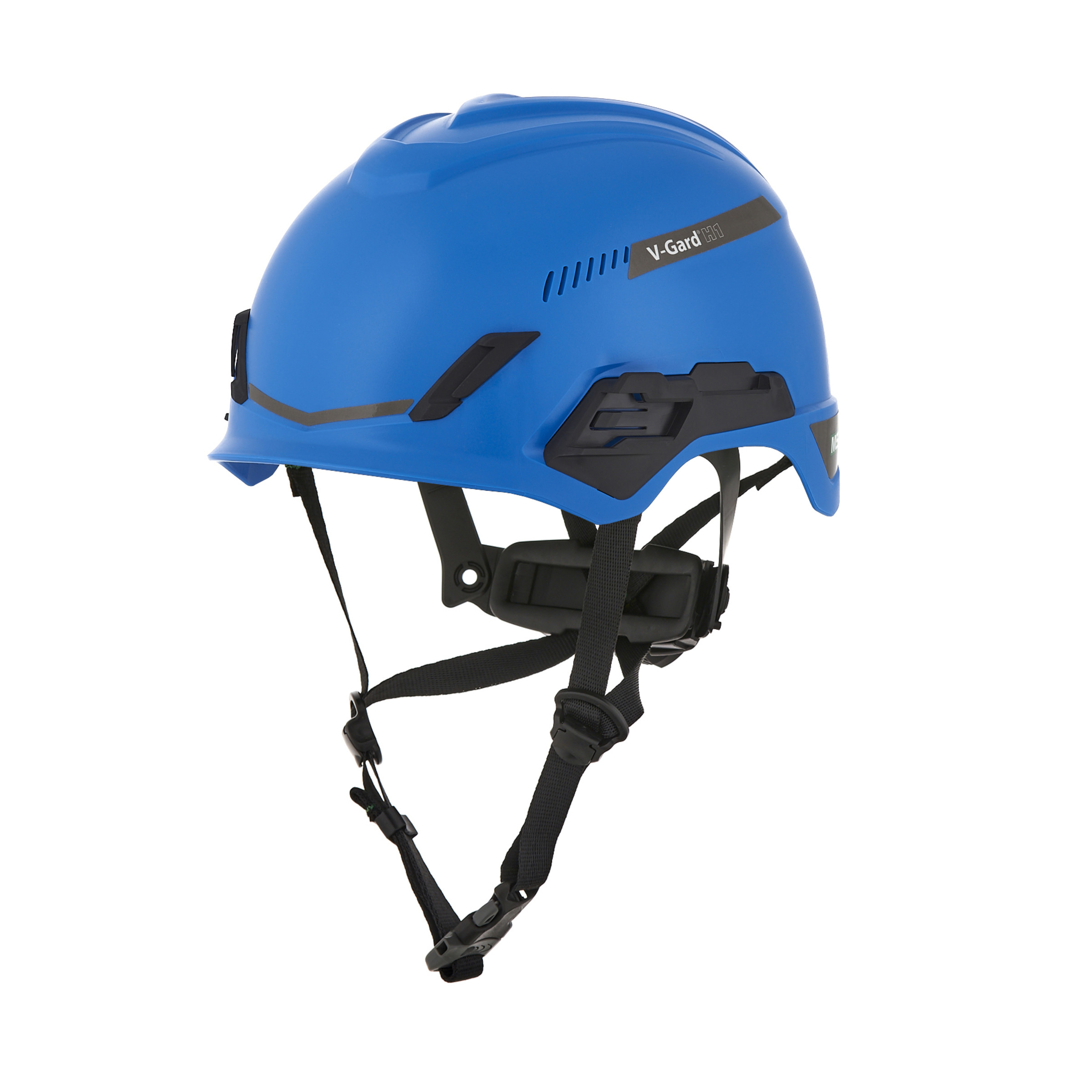 V-Gard® H1 Safety Helmet, Trivent, Blue, Fas-Trac® III Pivot, ANSI, EN12492